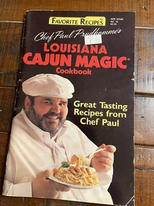 Vintage Chef Paul Proudhon Louisiana Cajun Magic Cookbook 1989 - Foto 1 di 3