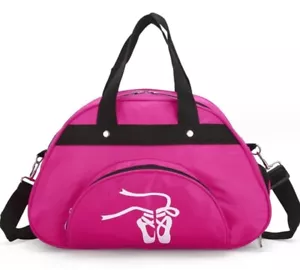 Ballet Dance Duffle Bag for Girls Gymnastics Bag Overnight Weekender Bag New - Picture 1 of 8