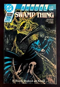 Swamp Thing Annual #4 Batman Appearance By Steve Bissette Pat Broderick DC 1988 - Picture 1 of 2
