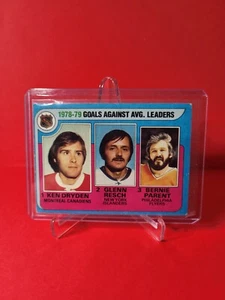 1979-80 Topps Hockey #6 Goals Against Leaders Dryden/Resch/Parent   - Picture 1 of 3