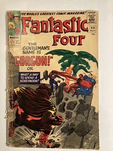 Fantastic Four #44, November 1965, Stan Lee and Jack Kirby, 1st Gorgon - Picture 1 of 8