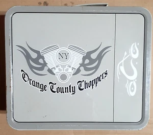 Vintage Orange County Choppers Metal Tin Lunch Box - Picture 1 of 6