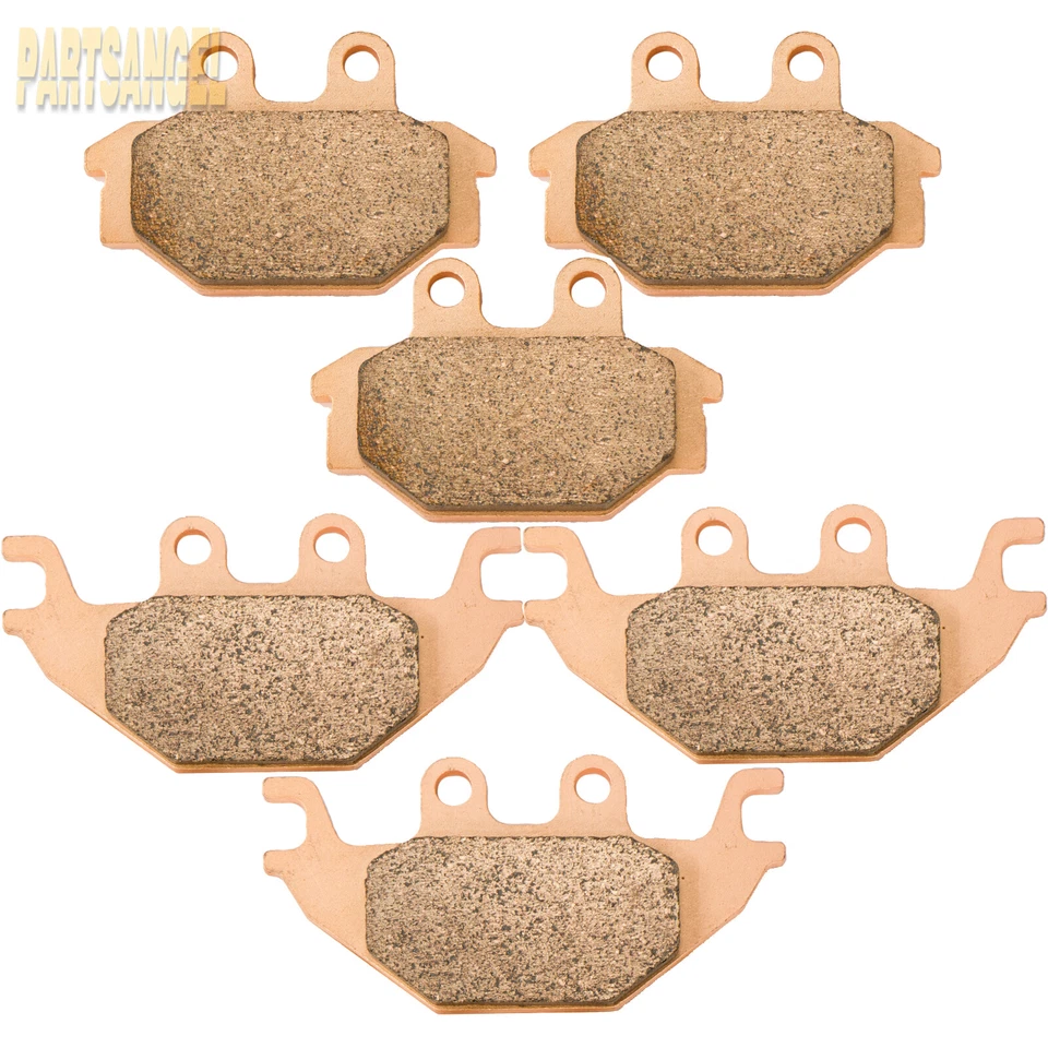 Pastillas de freno delanteras traseras sinterizadas para Kawasaki KVF 300 2X4 Brute Force 2012-2017 Foto 1 de 1