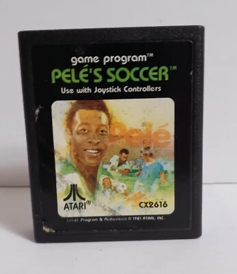 Pele's Soccer Atari 2600 1986 Atari Corp CX2616 UNTESTED  - Image 1 of 4
