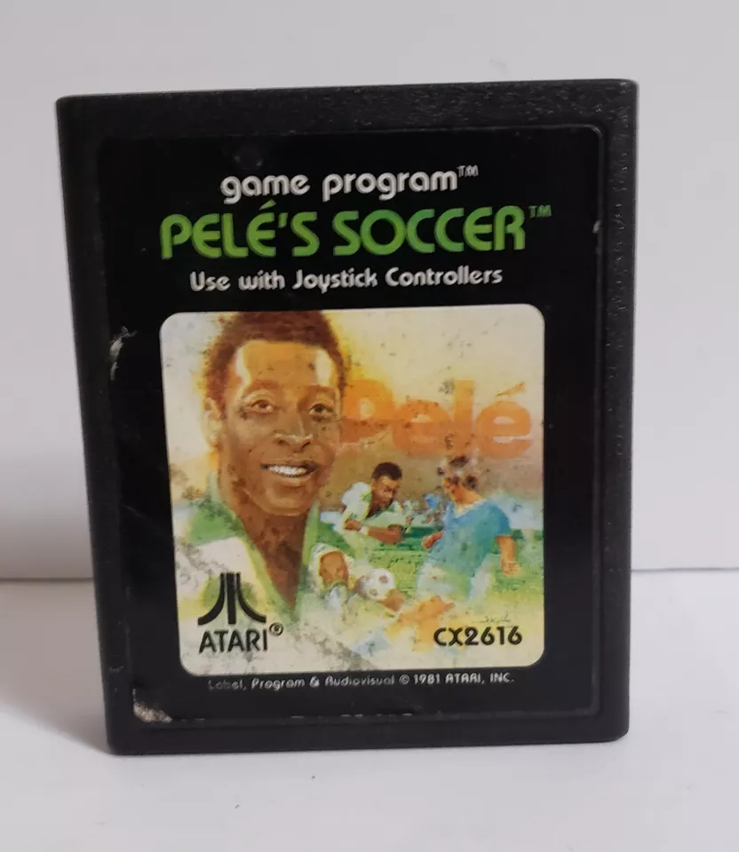 Pele's Soccer Atari 2600 1986 Atari Corp CX2616 UNTESTED  - Image 1 of 4