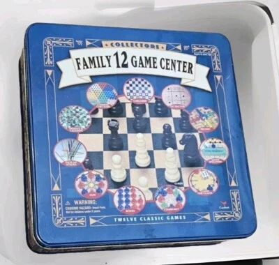 Cardinal Collectors Family 12 Game Center Board Game Classic Games!  - Image 1 of 4