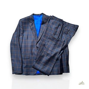 Paul Smith Tailored Fit Check Suit Size 42 - Picture 1 of 13