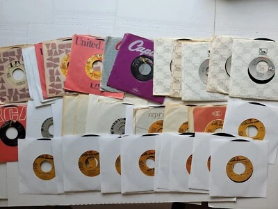 KENNY ROGERS Lot of 40 Records 7" 45rpm COUNTRY POP Gambler Somethings Burning - Image 1 of 4
