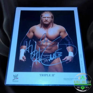 *WWF/WWE TRIPLE H SIGNED AUTOGRAPHED ORIGINAL 8X10 PHOTOFILE P-1037*#HHH123 - Picture 1 of 1