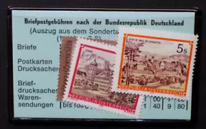 AUSTRIA Circa 1984 Definitives 10S Stamp BOOKLET. Mint Never Hinged. - Picture 1 of 1