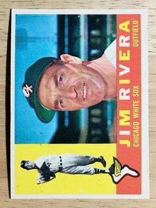 1960 Topps #116 Jim Rivera (EX) - Imagen 1 de 2