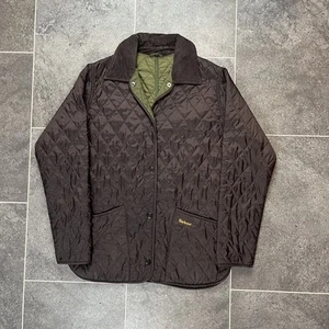 Barbour Shaped Liddesdale Steppmantel Jacke braun Damen - Größe 10 - Bild 1 von 9