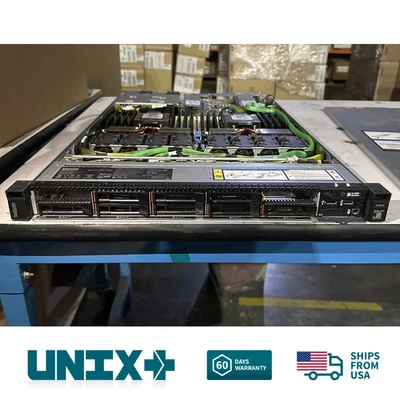 Lenovo SR645 Dual AMD Milan EPYC 2.5 10BSF 2xCPU 2x1800w Psu Dual 2x 7763 64C - Image 1 of 4