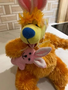 Nanco 9.5" Bear in the Big Blue House w/Rabbit Ears Plush - Playhouse Disney Vtg - Picture 1 of 4
