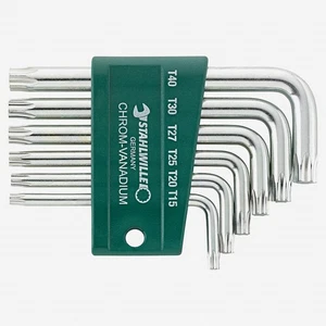 Stahlwille 10766/6 6 Piece Torx L-Key Set T15-T40 - Picture 1 of 1