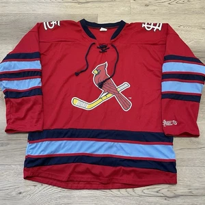 Camiseta deportiva de hockey de los Cardenales de San Luis para adultos XL roja MLB Gameday Promo - Imagen 1 de 7