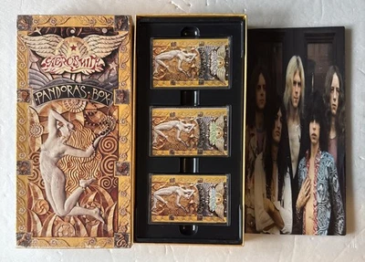 AEROSMITH Pandora's Box 3-Cassette Box Set 1991 Columbia COL 469293 4 NM - Image 1 of 3