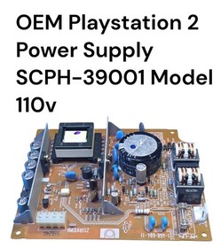 OEM Sony Playstation 2 PS2 Recapped 110v Power Supply for SCPH-39001 Models