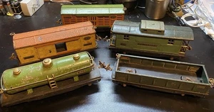 Lot Of 5 Antique Lionel Lines 812 813 814 815 817 Pre War O Gauge Trains As-is - Picture 1 of 23