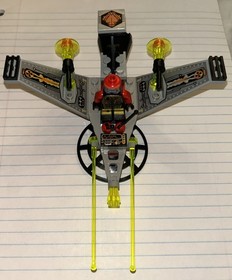 LEGO Space UFO Set #6836 - V-Wing Fighter - 100% Complete - No Manual - 1997