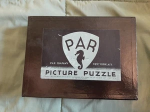 1930s PAR Puzzle All's Well 500 Wooden Pieces - Picture 1 of 15