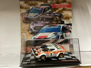 IXO LANCIA STRATOS HF RALLY ACROPOLIS 1978   in Metallo 1/43 + Booklet - Foto 1 di 5
