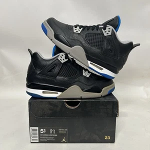 Nike Air Jordan 4 Retro GS "Alternate Motorsport" 408452-006 5,5 años/mujer 7 - Imagen 1 de 8