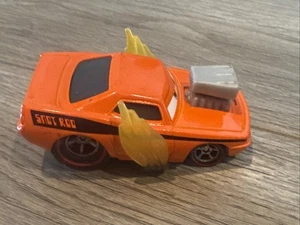 Disney Pixar Cars Tuners SNOT ROD WITH FLAMES 2012 Mattel Orange Hot Rod - Picture 1 of 5