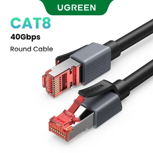 UGREEN CAT8 Ethernet Cable 40Gbps 2000MHz Network Cord RJ45 Gaming PS5 Xbox - Picture 1 of 8