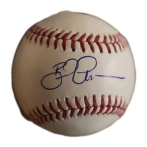 BRAD AUSMUS SIGNED OFFICIAL MLB BASEBALL NEW YORK YANKEES ASTROS W/COA+PROOF WOW - Picture 1 of 1