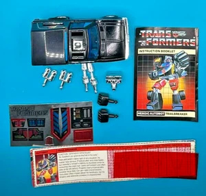 1985 TRAILBREAKER 100% COMPLETE w/TECH SPEC G1 TRANSFORMERS UNUSED HIGH GRADE - Picture 1 of 6