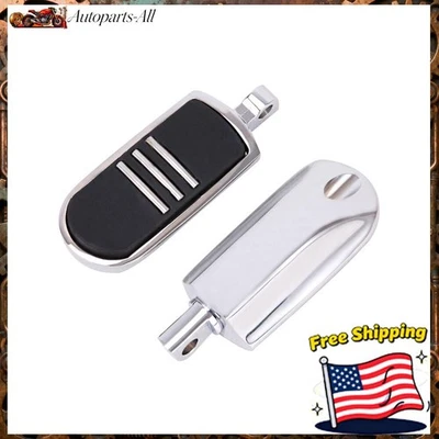 Reposapiés StreamLiner cromados reposapiés para Harley Touring Softail Sportster 1200 Foto 1 de 4
