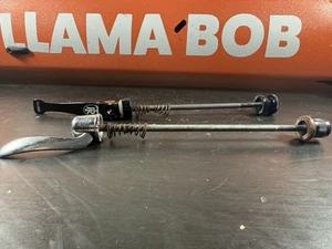 Juego de pinchos de liberación rápida Shimano TR plateado negro MAL EMPAREJADO #12 - Imagen 1 de 7