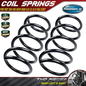 2x New Coil Springs Rear for Fiat 500 312 2007-2021 0.9 1.2 1.3 51805424 RA6392 - Picture 1 of 11