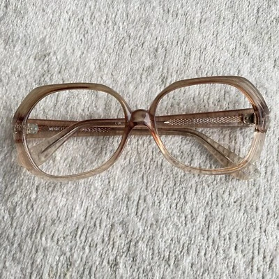 Vintage 70s Womens World Of Frames Brown Eyeglasses - Style Stockholm - Image 1 of 4