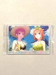 Ichika and Yotsuba - S 06 - The Quintessential Quintuplets Wafer / Itajaga Card - Picture 1 of 2