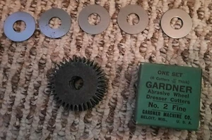 Vintage Gardner New Old Stock NOS Grinder Dresser Wheels Industrial Metalworking - Picture 1 of 4