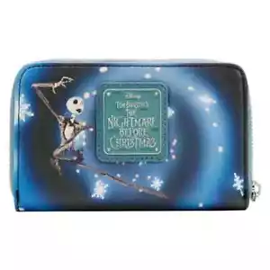 LOUNGEFLY The Nightmare Before Christmas Final Frame Zip Around Wallet NEW - Picture 1 of 5