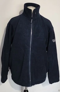 MARTELL Fleece Herren klein blau 100% Polyester durchgehender Reißverschluss Outdoor Freizeit - Bild 1 von 12