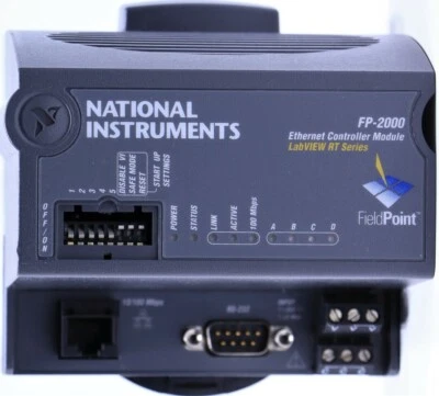 NATIONAL INSTRUMENTS FP-2000 ETHERNET CONTROLLER RT SERIES - Image 1 of 4