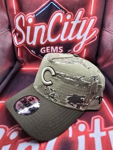 New Era 9FORTY A-Frame Chicago Cubs Tiger Camo Snapback Adjustable Hat - Picture 1 of 4