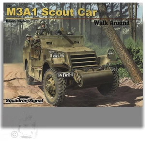 SIGNAL 5720 M3A1 SCOUT CAR WALK AROUND *SC REFERENCE BOOK - Picture 1 of 5