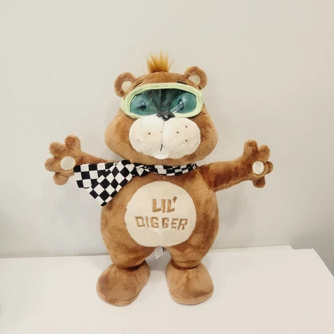 Vintage Nascar Little Digger The Gopher Mascot 13" Cover