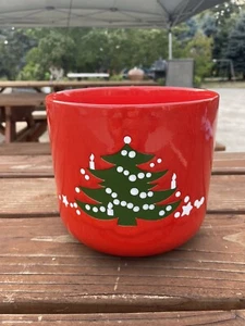 Waechtersbach Christmas Tree 6.5" tall bowl 7" wide West Germany - Picture 1 of 5