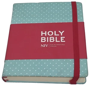 Holy Bible: New International Version Extra Wide Ruled Margins Hardcover 2011 - Picture 1 of 18