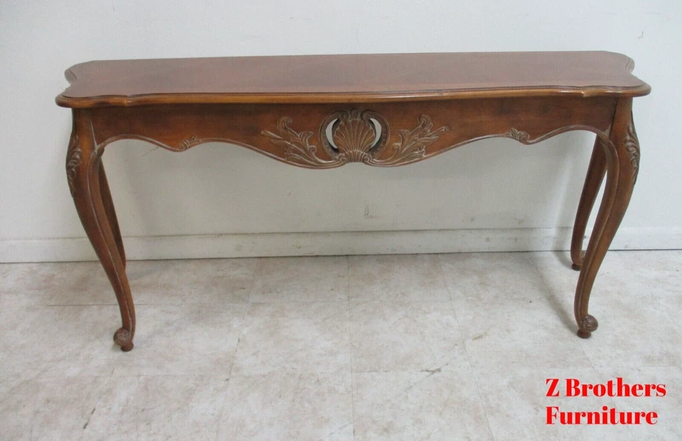 Mesa de salón consola Ethan Allen Legacy French Country Foto 1 de 4