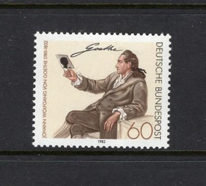 Alemania 1982 JOHANN WOLFGANG VON GOETHE POR G. KRAUS SC 1369 SELLO MNH - Imagen 1 de 1