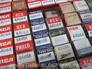 NOS 6AU6/6AU6A Vacuum Tubes - Various Brands - $7.90/ea (TESTED & GUARANTEED) - Picture 1 of 1