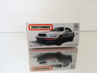 Matchbox 1994 Lexus LS400 70 anni edizione speciale 93/100 in scatola - Immagine 1 di 2