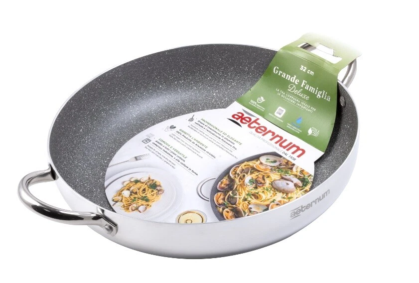 Tegame Antiaderente in Alluminio Grande Famiglia De Luxe 40 cm Aeternum - Immagine 1 di 1